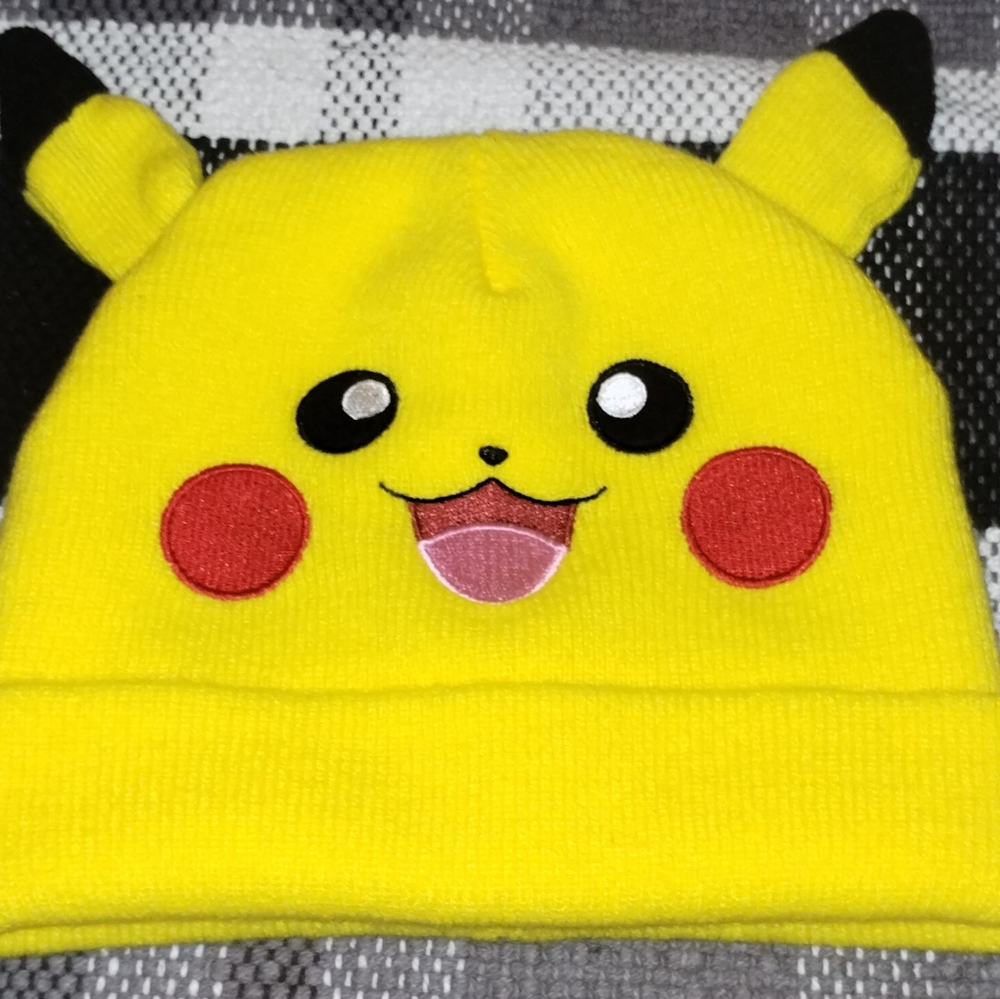 Pokemon Pikachu Boy's Beanie. OSFM